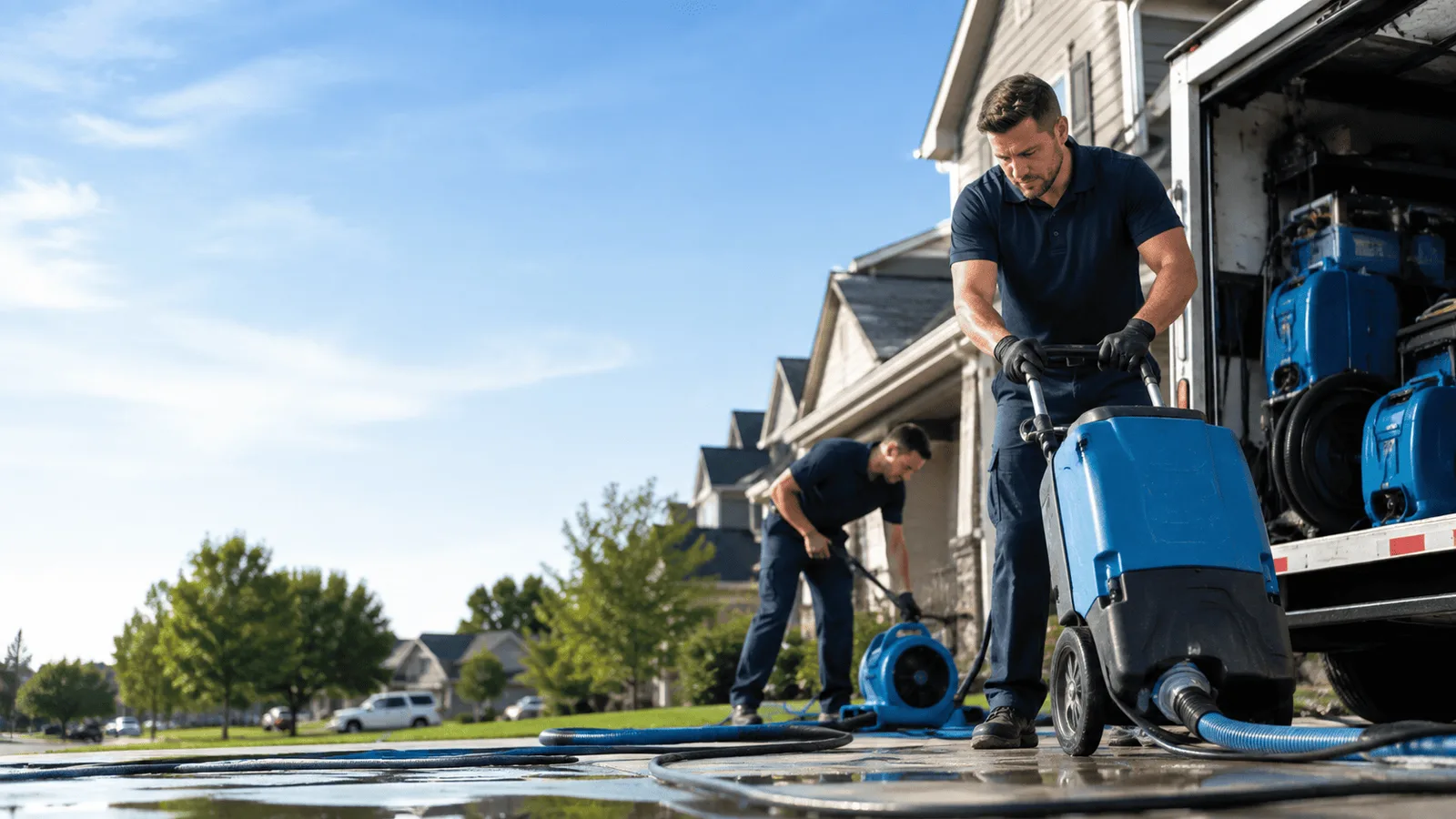 Dehumidification being performed in Loysville, PA